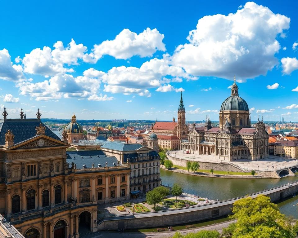 Barocke Architektur in Dresden, Deutschland