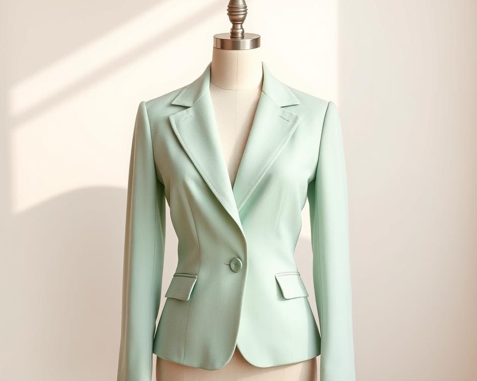 Blazer in Pastellfarben