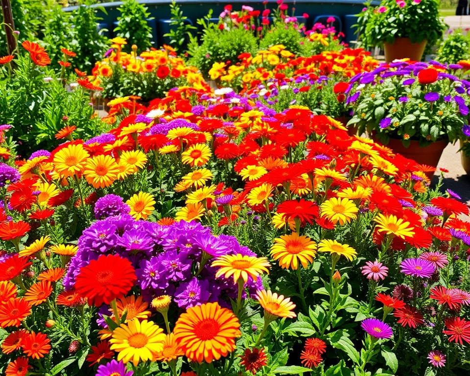 Bunte Stauden für den Sommer: Farbenpracht für Beete und Kübel