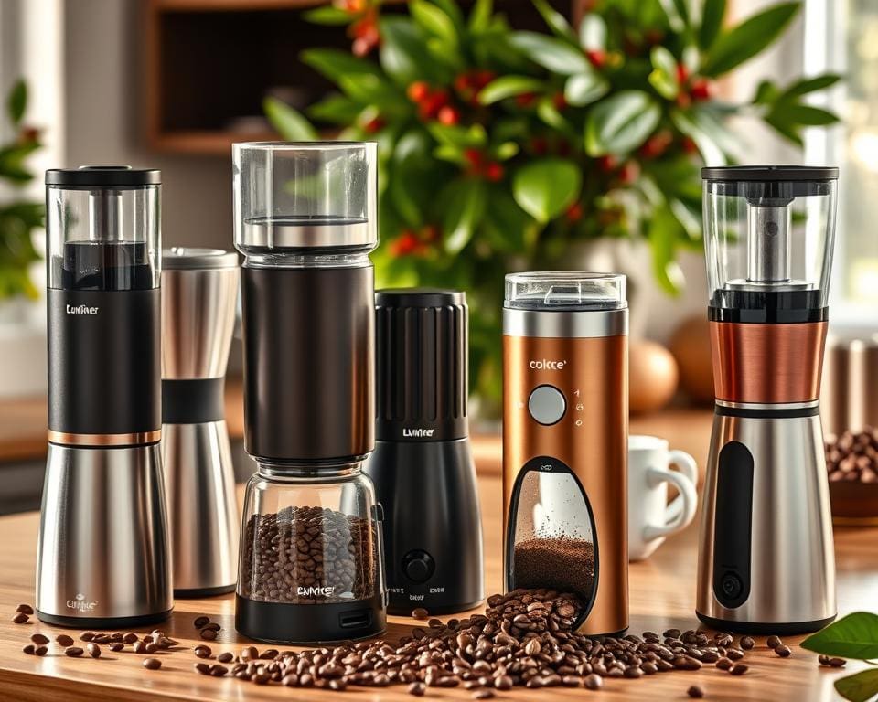 Elektrische Kaffeemühlen für aromatischen Genuss