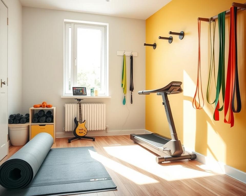 Fitnessstudio Zuhause: Innovative Geräte für wenig Platz