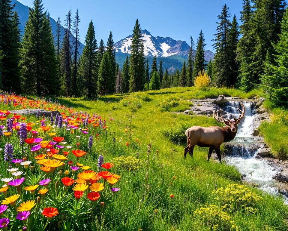 Flora und Fauna im Jasper-Nationalpark