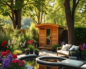 Freistehende Gartensaunen: Wellness und Erholung im eigenen Grün