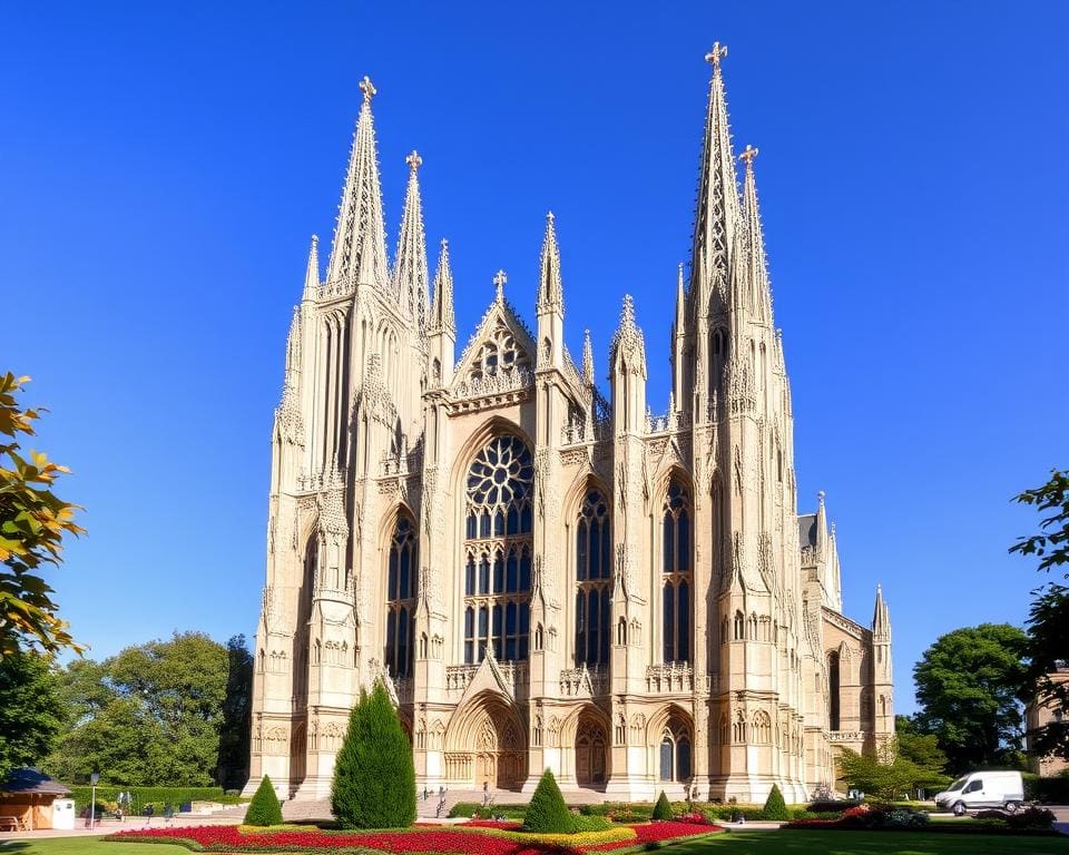 Gotische Kathedralen in Amiens, Frankreich