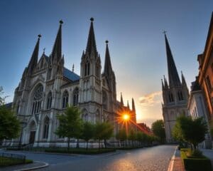 Gotische Kathedralen in Amiens, Frankreich