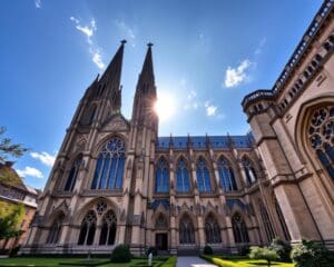 Gotische Kathedralen in Chartres, Frankreich