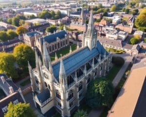 Gotische Kirchen in Canterbury, England