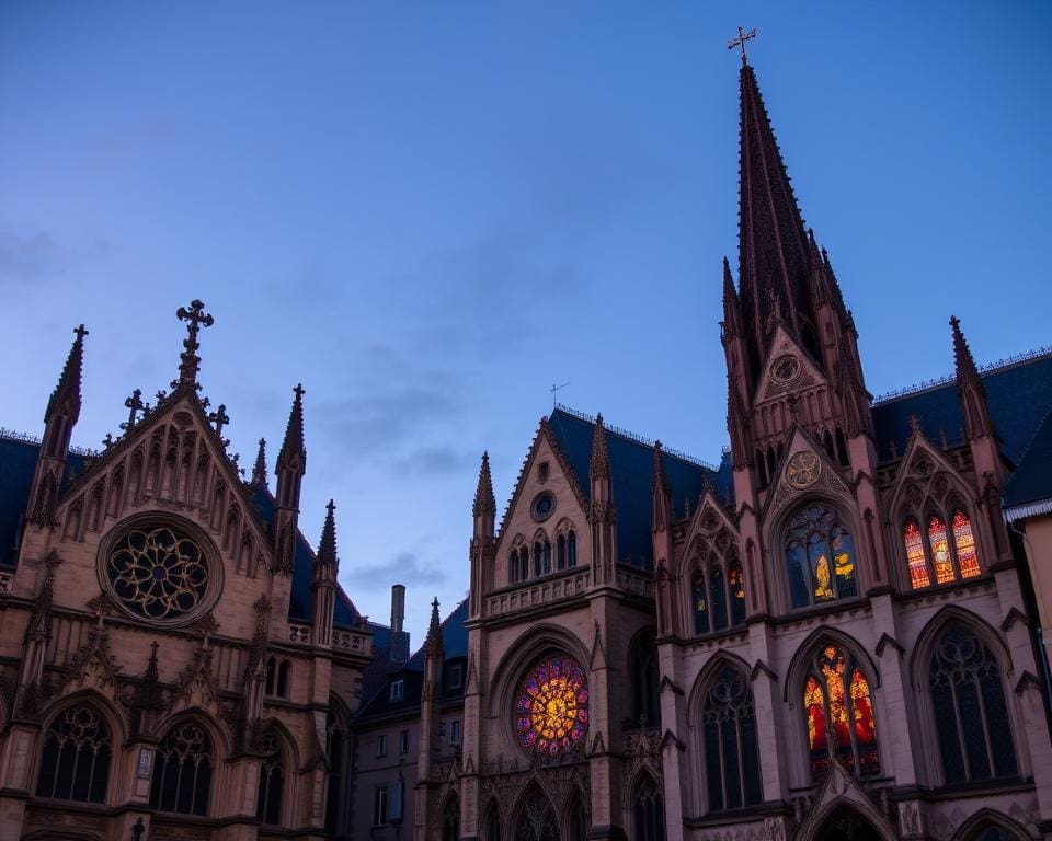 Gotische Kirchen in Metz, Frankreich