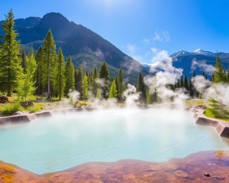 Hot Springs im Kootenay-Nationalpark