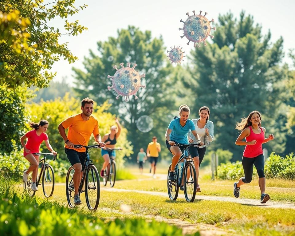 Immunsystem stärken durch Sport