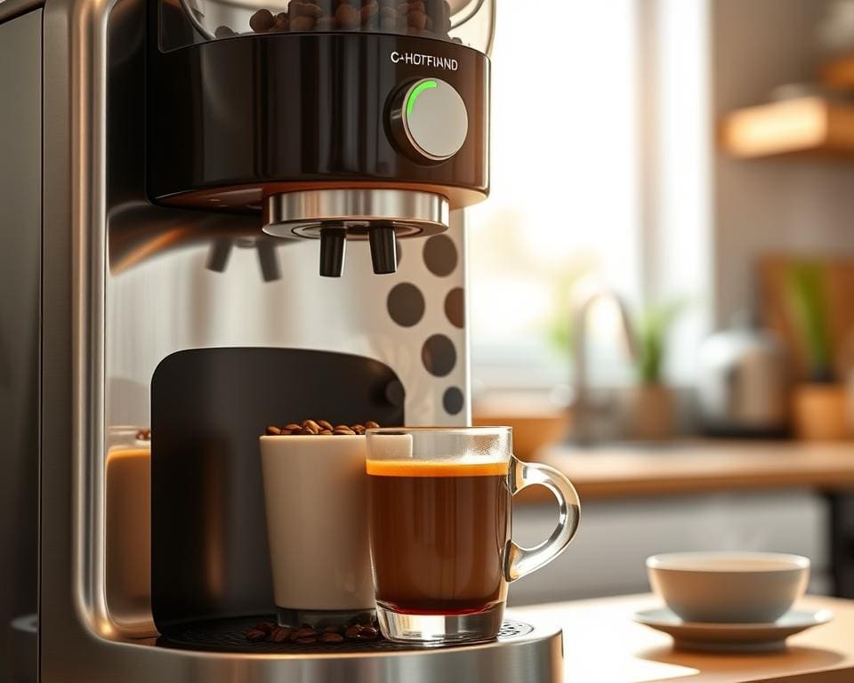 Kaffeemaschine elektrisch mit Mahlwerk