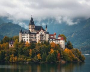 Mittelalterliche Burgen in Bled, Slowenien