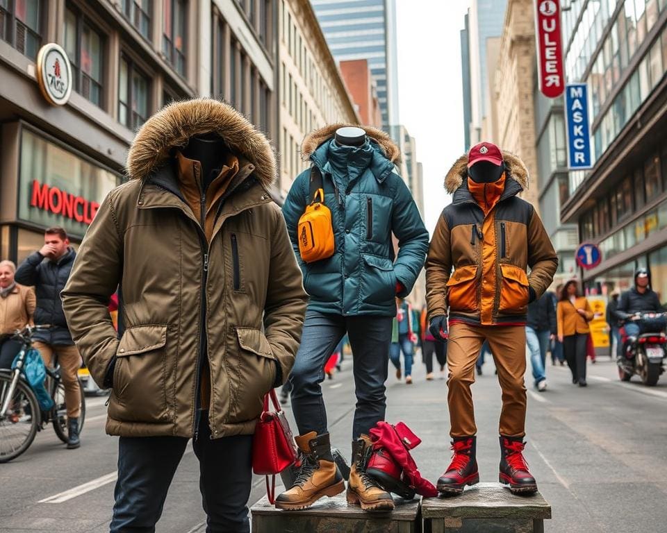 Moncler Outdoor-Bekleidung für Stadtleben und Abenteuer