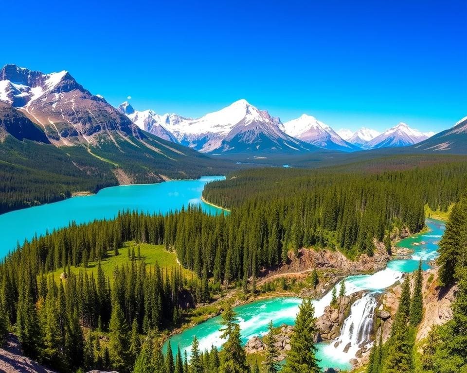 Naturwunder im Banff-Nationalpark, Kanada