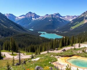 Naturwunder im Kootenay-Nationalpark, Kanada