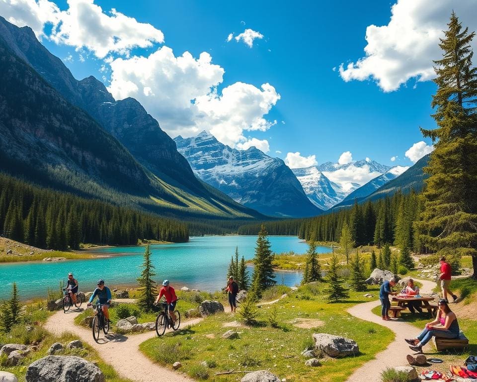 Outdoor-Aktivitäten im Banff-Nationalpark