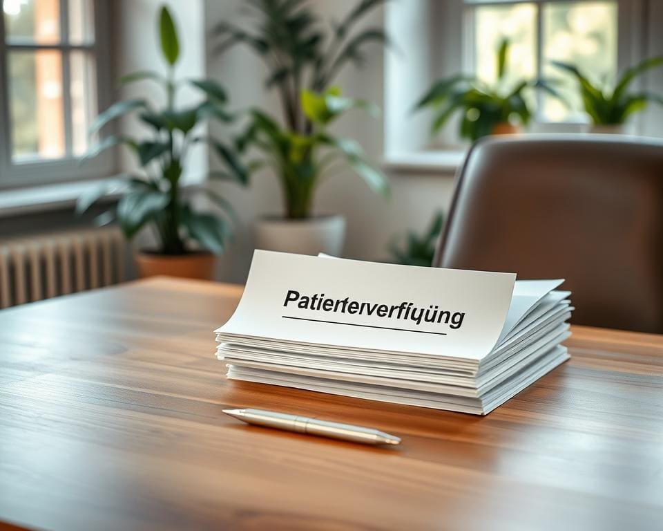 Patientenverfügung erstellen