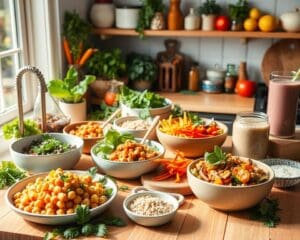 Schnelle vegane Gerichte für hektische Tage