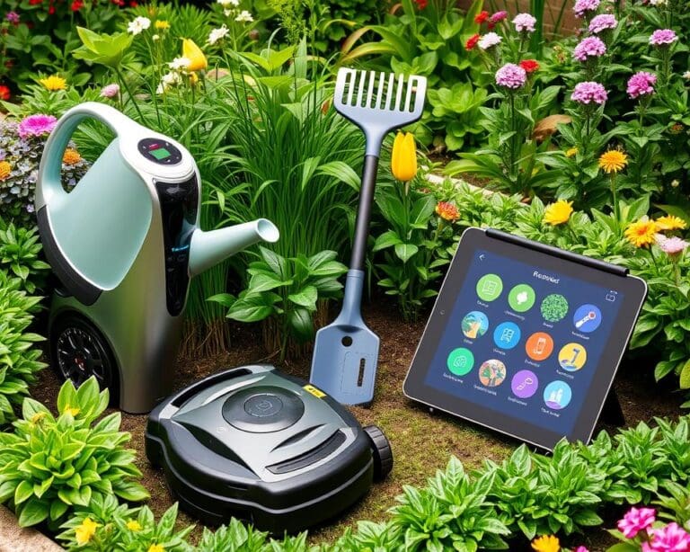 Smartes Gartenwerkzeug: Digitale Hilfe im Grünen