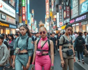 Streetstyle in Tokio: Futuristische Mode auf den Straßen