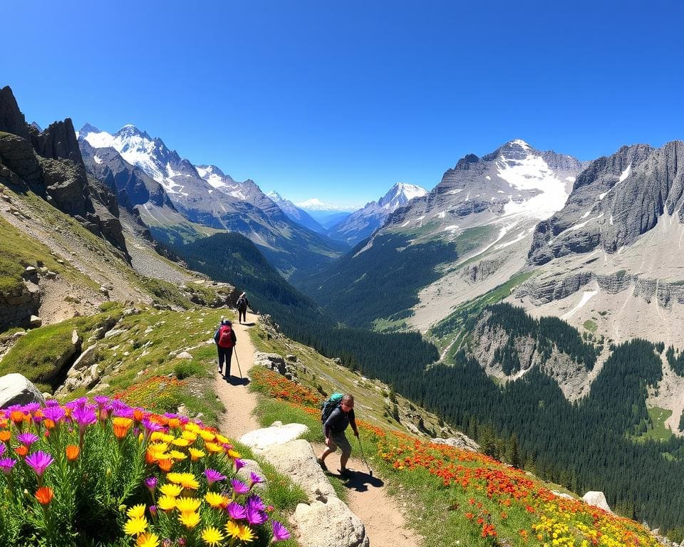 Wandern im Glacier-Nationalpark