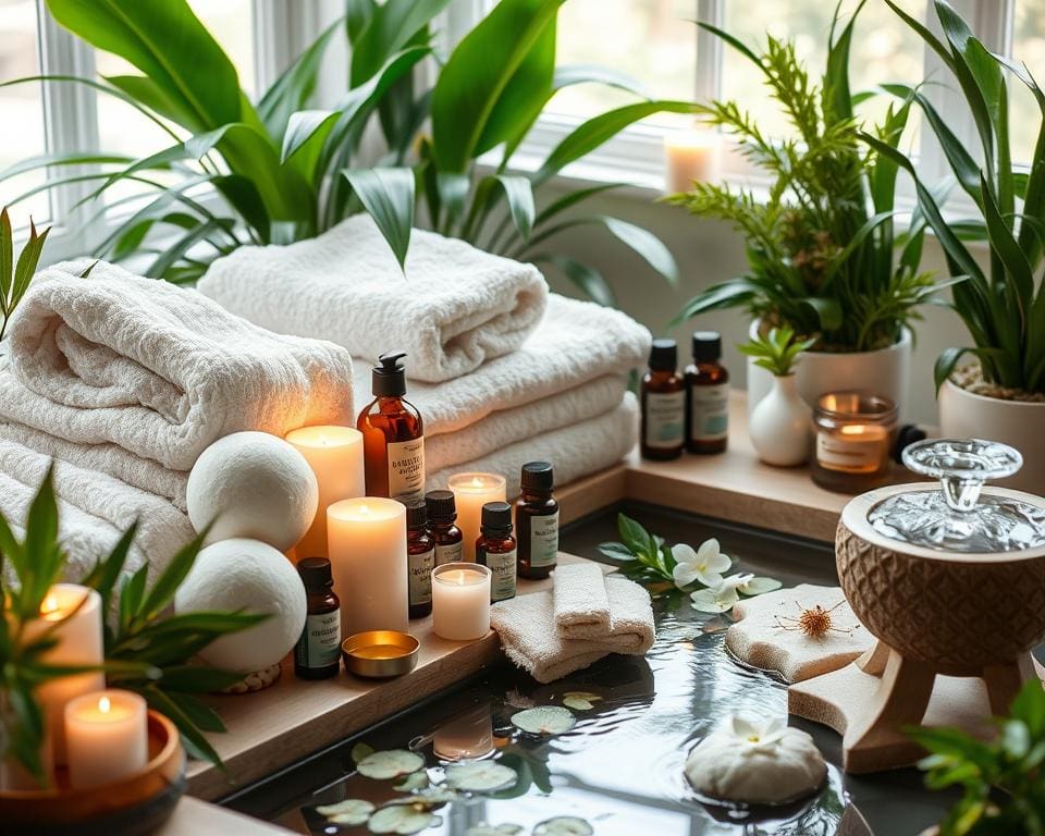 Wellness-Produkte für das Spa-Erlebnis