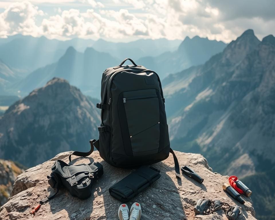 einfacher Rucksack, weniger Gepäck für mehr Freiheit