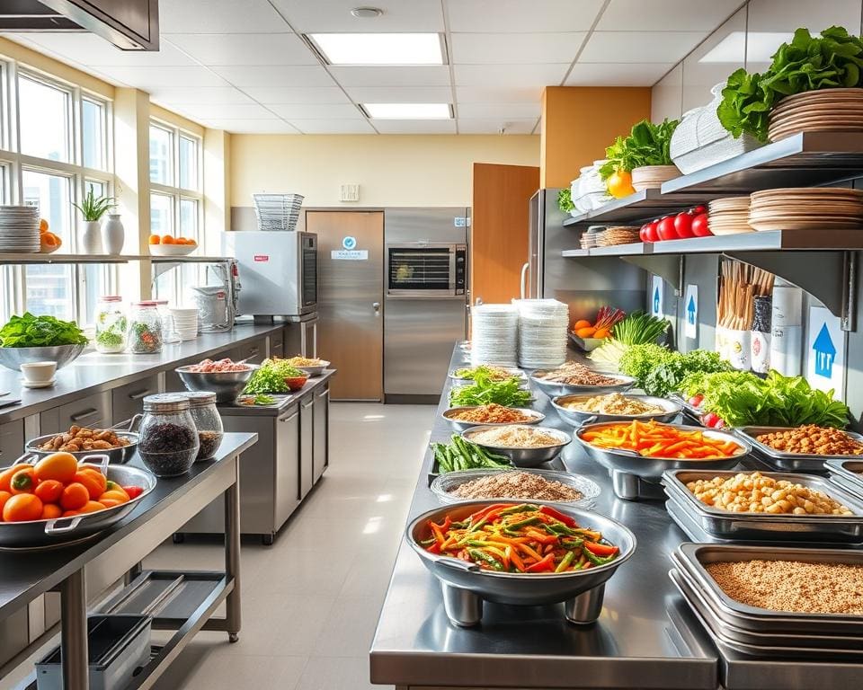 gesunde Kost im Krankenhaus