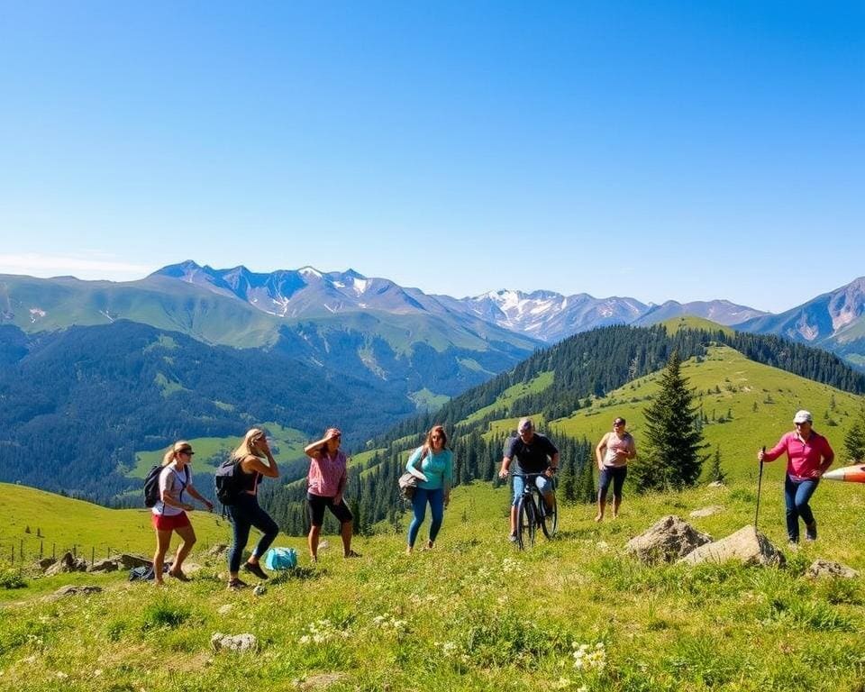 Aktivurlaub für einen Kurzurlaub