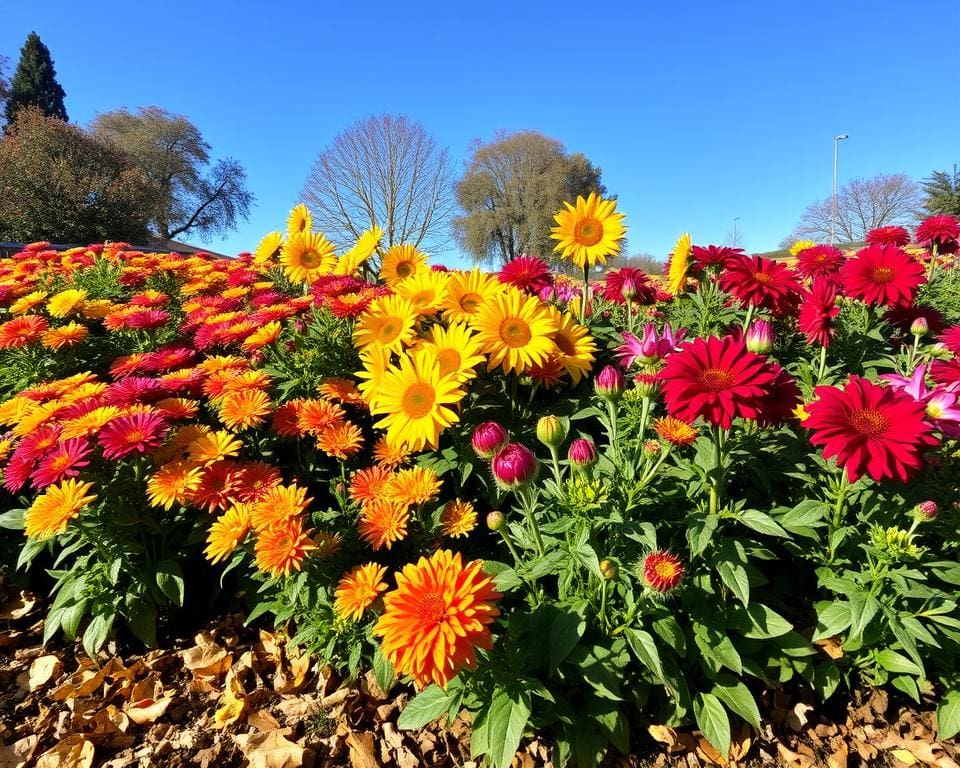 Blumenbeete für den Herbst: So bleibt der Garten farbenfroh