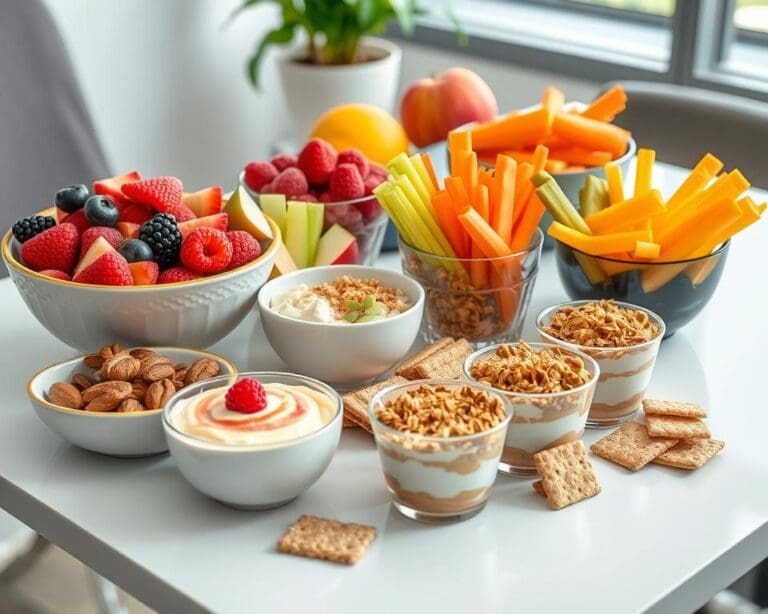 Gesunde Snacks für den Büroalltag