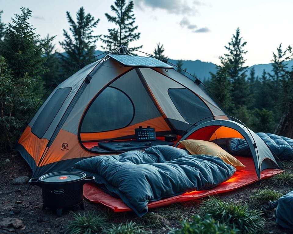 Intelligente Campingausrüstung: Outdoor mit High-Tech