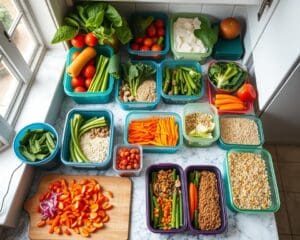 Meal-Prep für gesunde Ernährung