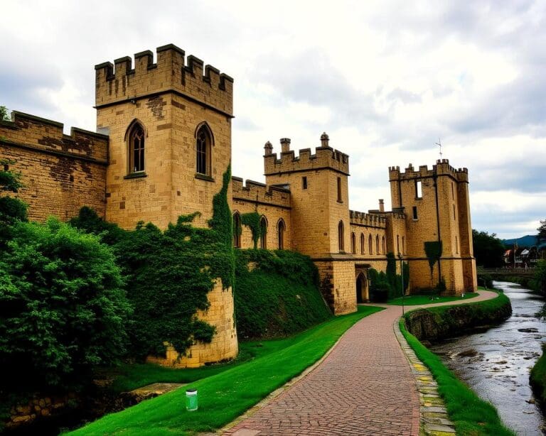 Mittelalterliche Burgen in York, England