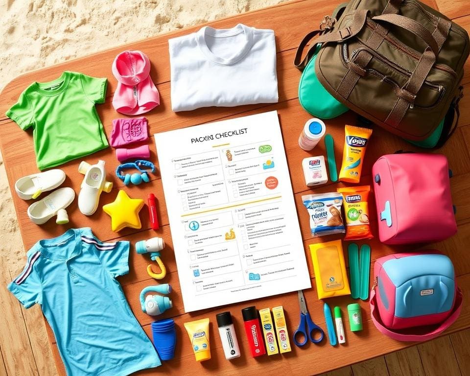 Packliste für den Urlaub mit Kindern