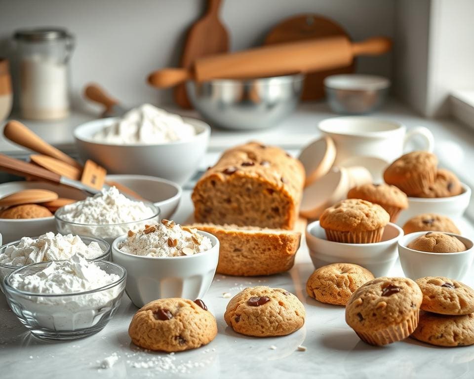 Rezepte für glutenfreies Backen