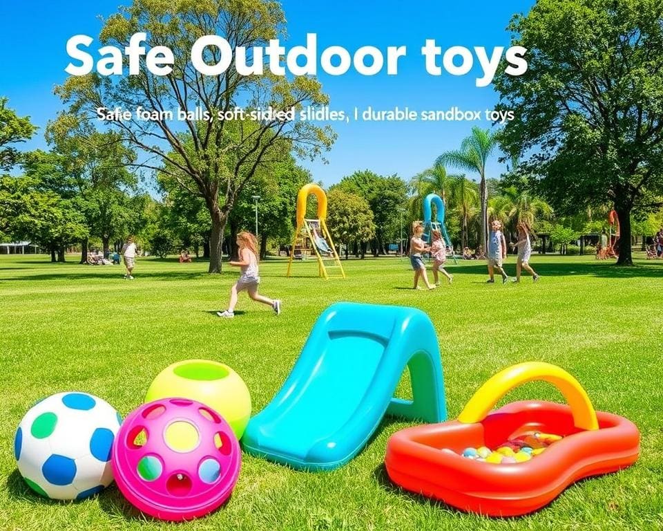 sicheres Outdoor-Spielzeug