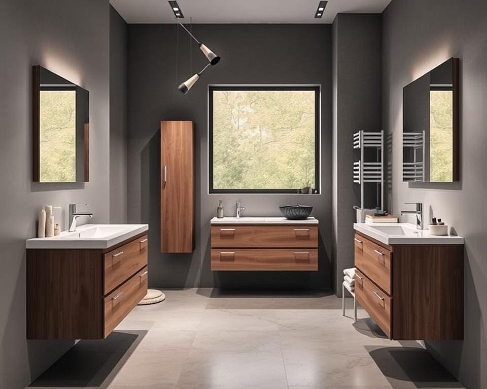 stylisches Badezimmermobiliar von Duravit