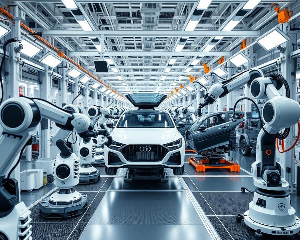 Automatisierung in der Autoherstellung