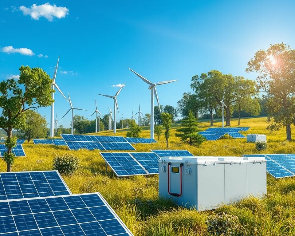Bedeutung von Batterien in erneuerbaren Energien