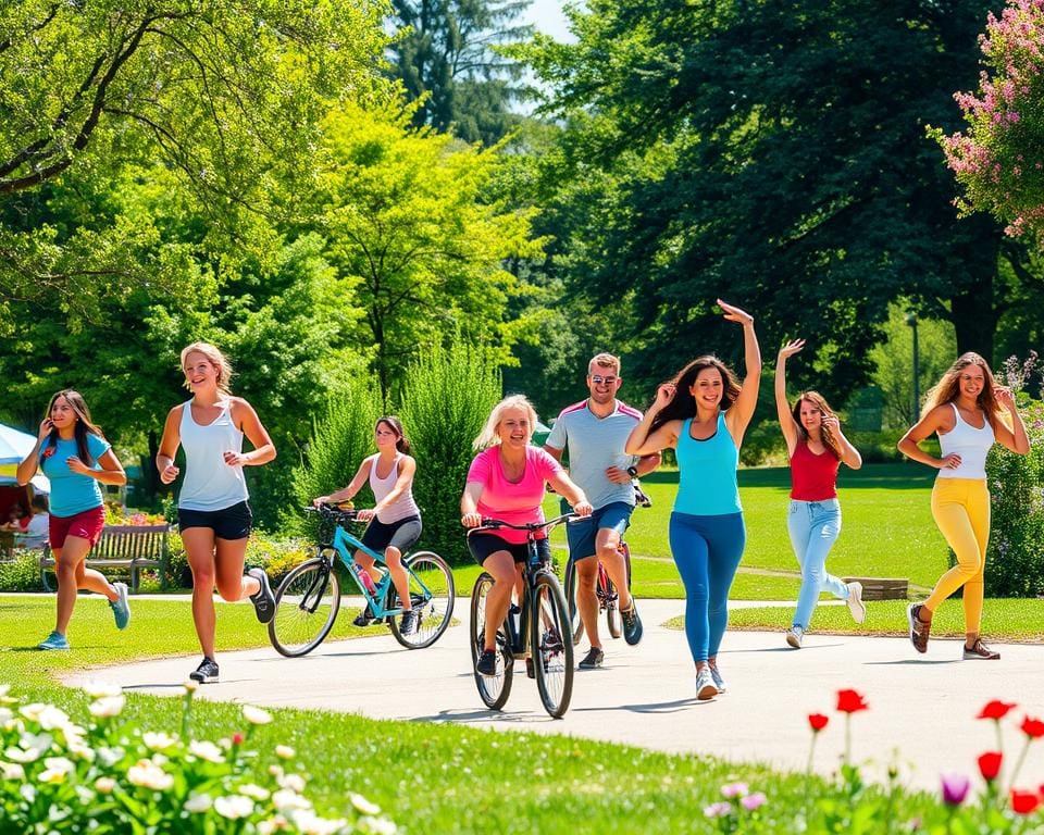 Bedeutung von Bewegung für die Gesundheit