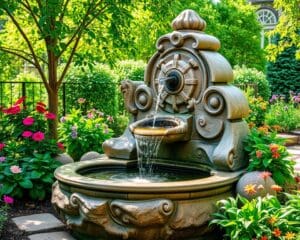 Gartenbrunnen aus Naturstein: Langlebige Akzente für Außenbereiche