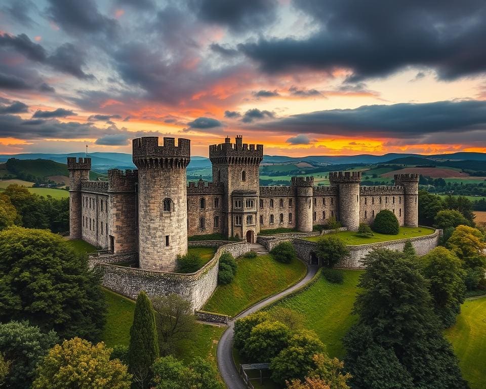 Historische Burgen in Kilkenny, Irland