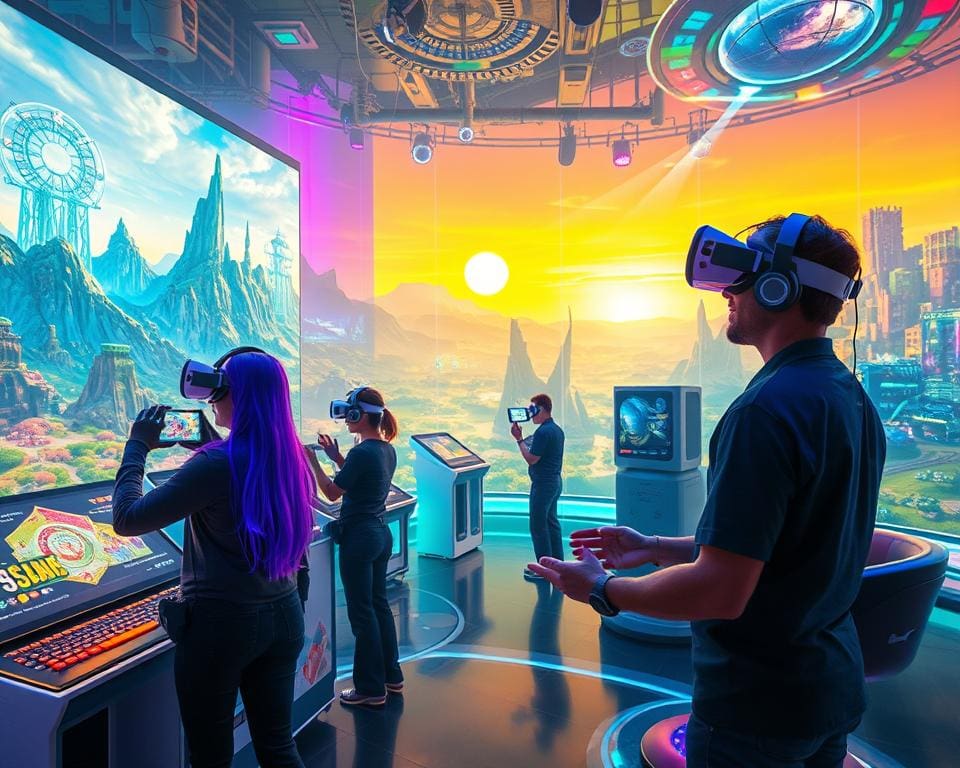 Immersives Gaming VR Erlebnis