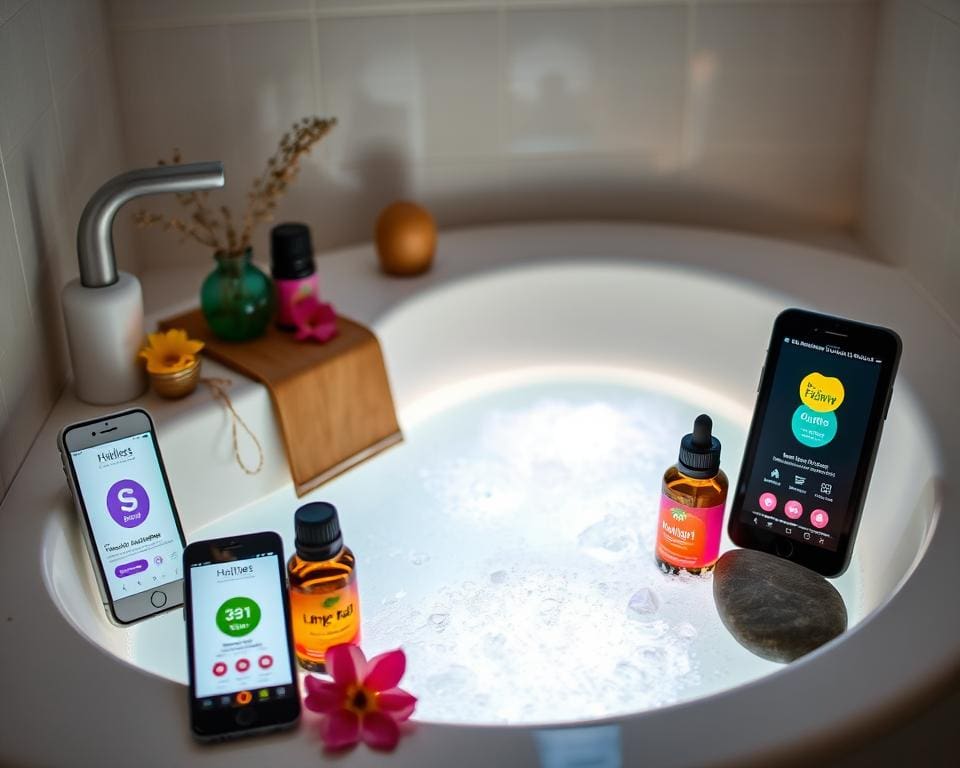 Intelligente Badezusätze: Wellness per App