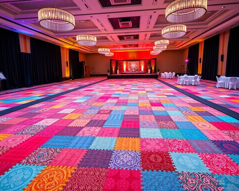 Modularer Boden für Events und Messen