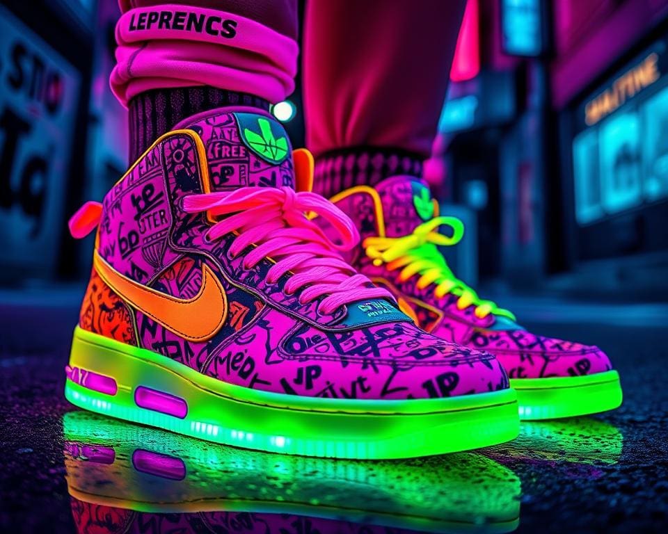 Neon Sneaker