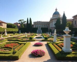 Renaissance-Gärten in Vicenza, Italien