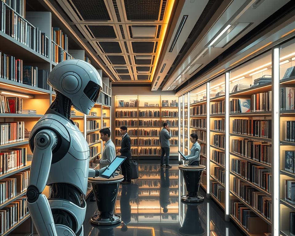 Roboter-Bibliothekare: Bücher finden leicht gemacht