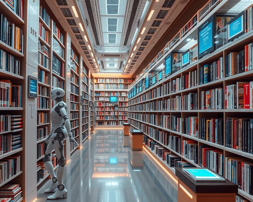 Roboter-Bibliothekare in der Literatursuche